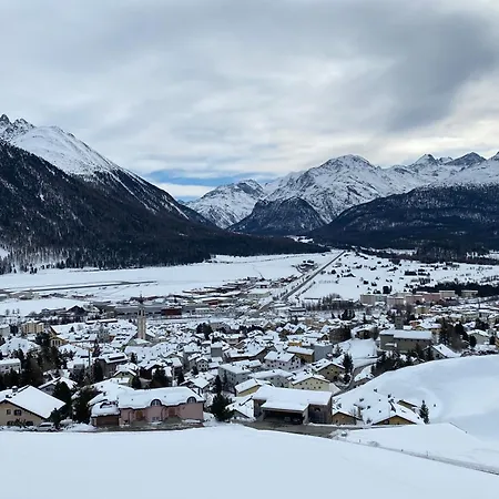 Boutique Moritz For 12 With Sauna Villa Samedan