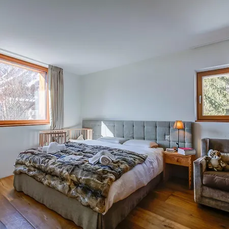 Villa Boutique Moritz For 12 With Sauna Samedan